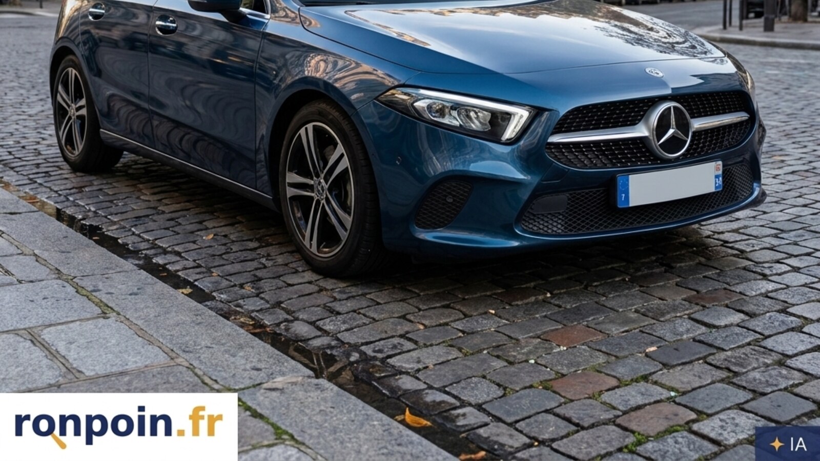 Image générée par intelligence artificielle Plateforme auto — illustration générée par IA